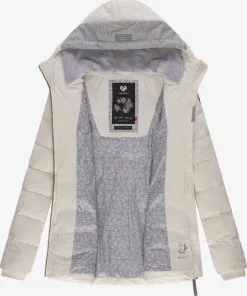 Ragwear Winterjassen Winterjas Quantic Dames Beige / Grijs Gemêleerd -Goedkope Ragwear winkel 924b8bcec5101d21da8bf1d7b4d8537b