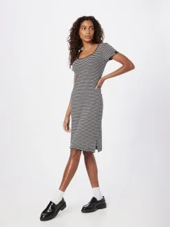 Ragwear Jerseyjurken Jurk KIMBER Dames Zwart -Goedkope Ragwear winkel 926a1a62bd2288ab55205c3363b68421