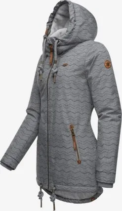 Ragwear Outdoor Jassen Functionele Jas Zuzka Dames Grijs -Goedkope Ragwear winkel 92f959339c0bcbd73e82147be77cba17
