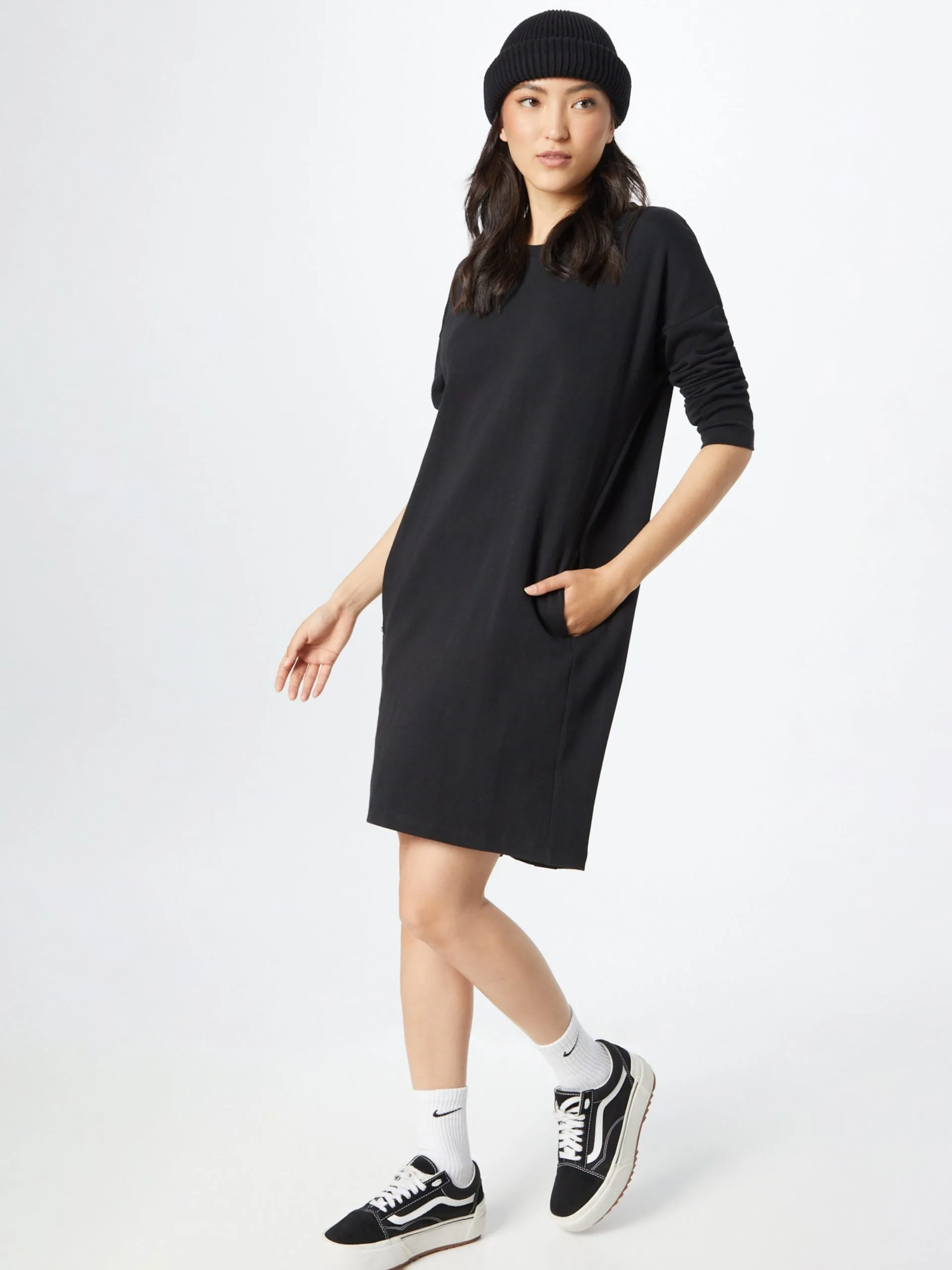 Ragwear Jerseyjurken Jurk JENARA Dames Zwart 5 Ragwear Jerseyjurken Jurk JENARA Dames Zwart - Afbeelding 5