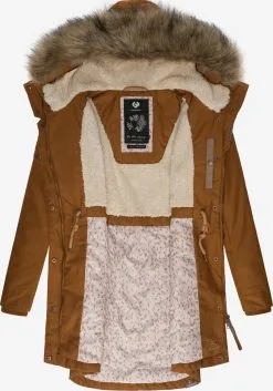 Ragwear Parkas Winterparka Tawny Dames Bruin -Goedkope Ragwear winkel 94a56f02fd78621c7b2a182c5c0cf735