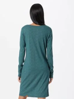 Ragwear Mini Jurken Jurk RIVER Dames Petrol -Goedkope Ragwear winkel 96e20e3a5411d5dc8a48ab863e787de1