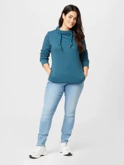 Sweatshirts Sweatshirt NESKA Dames Petrol -Goedkope Ragwear winkel 97c737d2a6cb2338b9edb74bc658d3eb