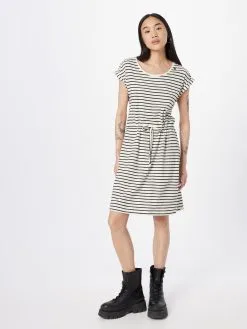 Ragwear Jerseyjurken Jurk MALLORY Dames Offwhite -Goedkope Ragwear winkel 9b3fd270418093eb9c81bebce1325e8a