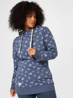 Hoodies Sweatshirt GRIPY Dames Lichtblauw / Blauw Gemêleerd -Goedkope Ragwear winkel 9c77d380ce5094287cddb47d6faf9c1d