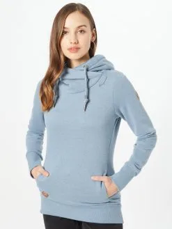 Ragwear Hoodies Sweatshirt Dames Lichtblauw -Goedkope Ragwear winkel 9ce3630d9743d3f267c086cac10d98f7