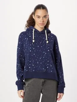 Ragwear Hoodies Sweatshirt RUFLE BIRDS Dames Navy -Goedkope Ragwear winkel 9eec43092893ae081f3ca15182df6a1b