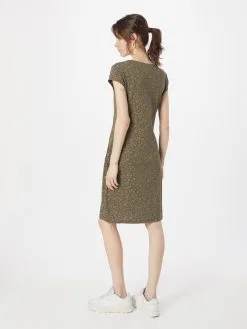 Ragwear Jerseyjurken Jurk RIVAN Dames Olijfgroen / Lichtgroen -Goedkope Ragwear winkel 9ef14ce33704bb93f036a610b7c7ee89