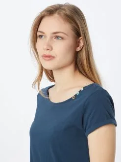 Ragwear T-shirts Shirt Florah Dames Blauw -Goedkope Ragwear winkel a0d0ae620f260c4a8e05d7279f29acaa