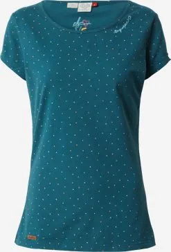 Ragwear T-shirts Shirt Dames Blauw