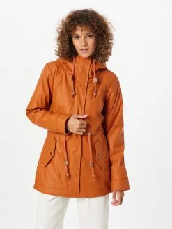 Ragwear Parkas Tussenparka MONADIS Dames Cognac -Goedkope Ragwear winkel a12385bb020e4cfb02788688e583eed7