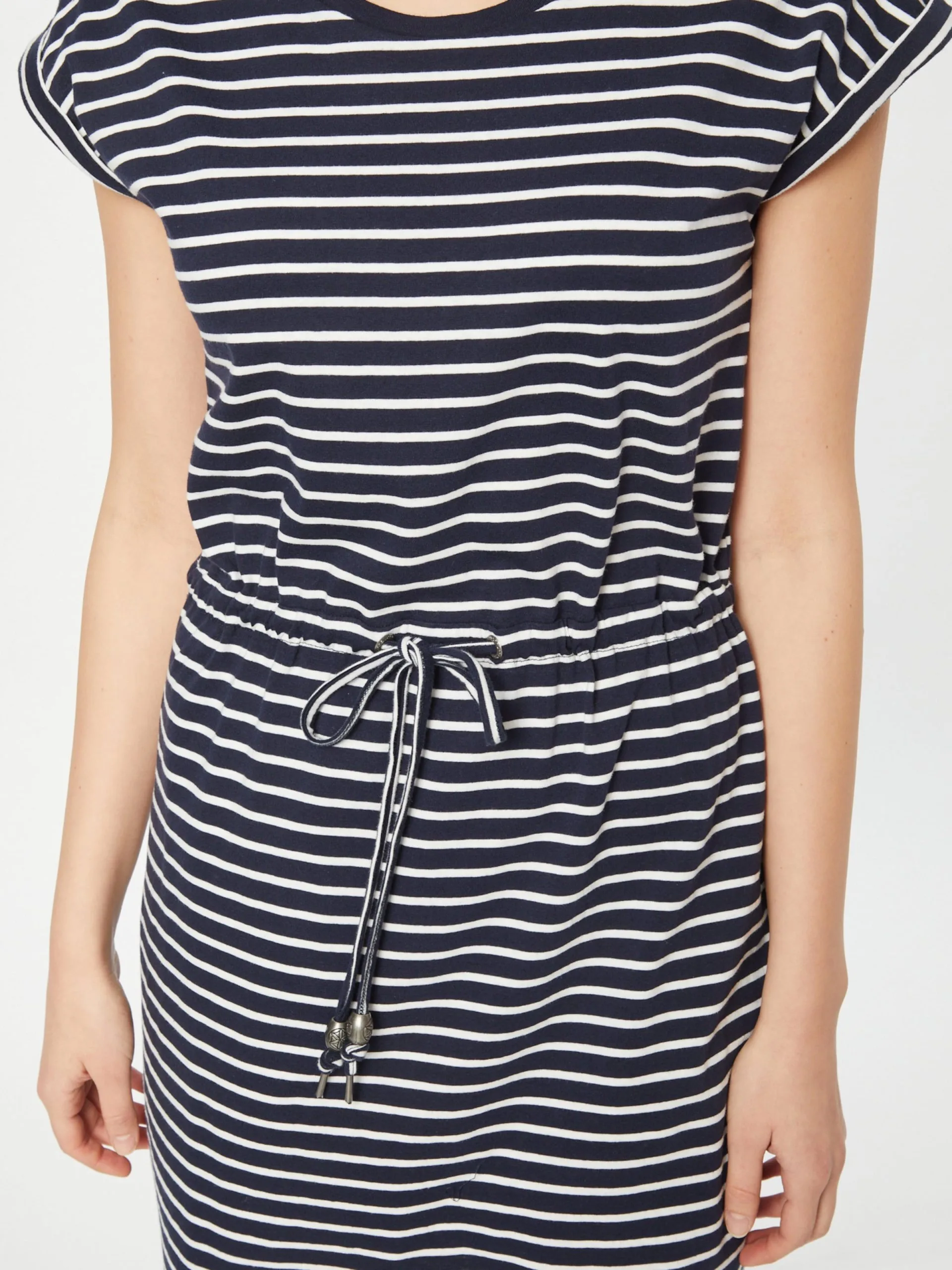 Ragwear Jerseyjurken Jurk Mallory Dames Navy 2 Ragwear Jerseyjurken Jurk Mallory Dames Navy - Afbeelding 2