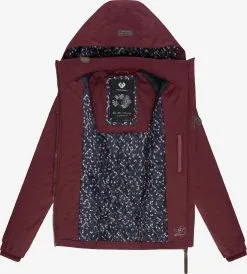 Ragwear Outdoor Jassen Functionele Jas Dizzie Dames Wijnrood -Goedkope Ragwear winkel a21688dd246131024b244b6163e73aac