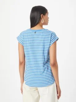 Ragwear T-shirts Shirt MALLORY Dames Blauw -Goedkope Ragwear winkel a21929ca1e5738a934499453f4bfd686