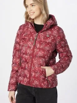 Ragwear Winterjassen Winterjas Tiasa Dames Wijnrood -Goedkope Ragwear winkel a2421a47d75bc6bfd4247115189a25ea