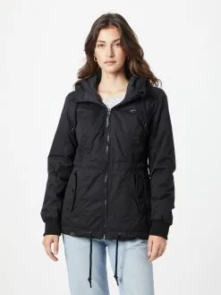 Ragwear Parkas Tussenparka DANKKA Dames Zwart -Goedkope Ragwear winkel a433076d62999f0ff8e68cd8080d8b56