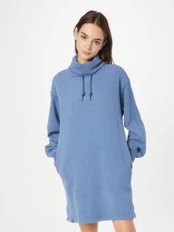 Ragwear Mini Jurken Jurk MARSELINNA Dames Smoky Blue -Goedkope Ragwear winkel a59b19df09ad60208799d32420f235a0