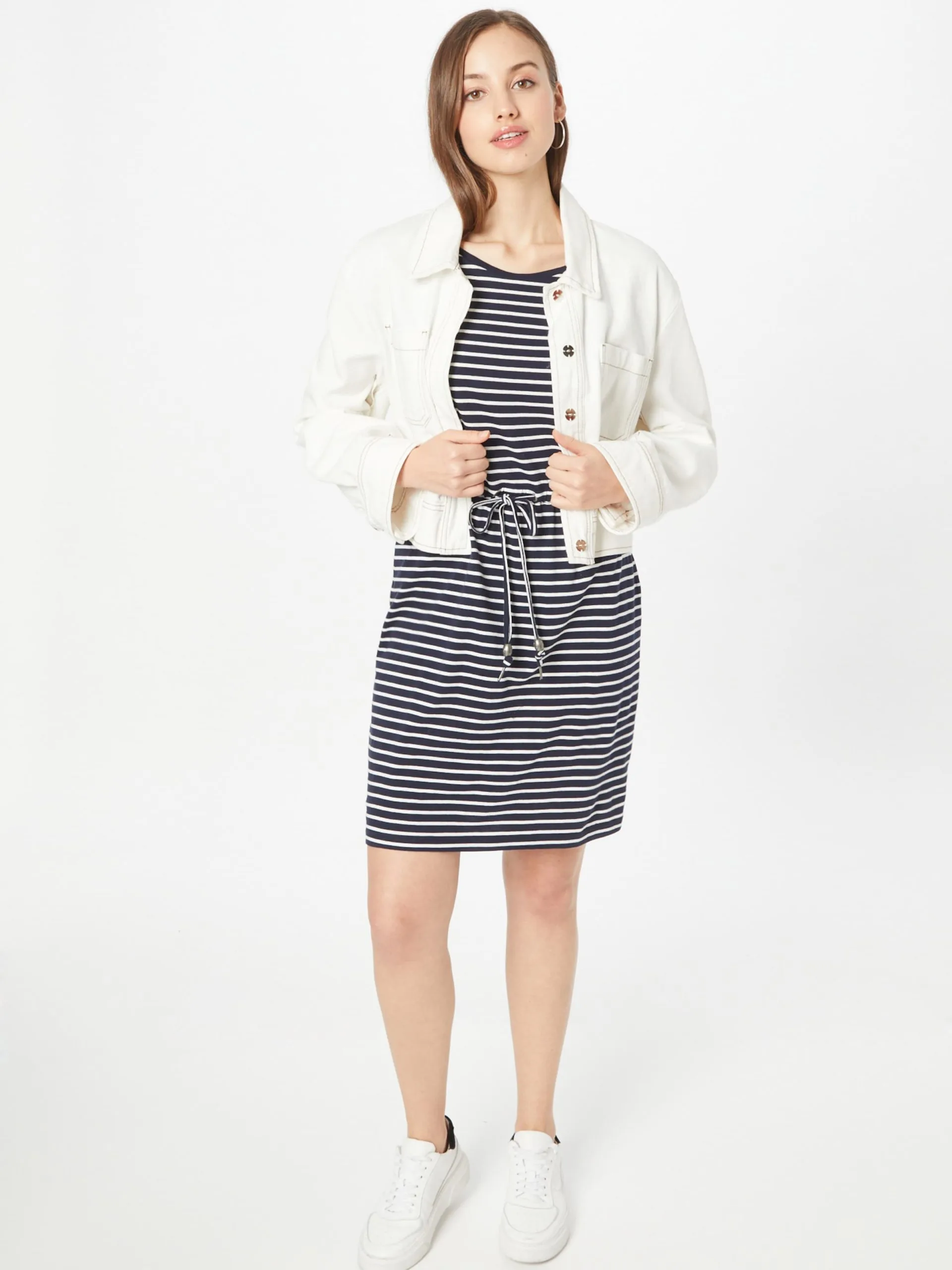 Ragwear Jerseyjurken Jurk Mallory Dames Navy 5 Ragwear Jerseyjurken Jurk Mallory Dames Navy - Afbeelding 5