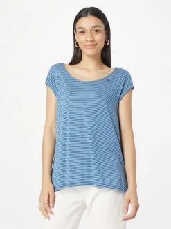 Ragwear T-shirts Shirt DINNORA Dames Blauw -Goedkope Ragwear winkel a63f8cca62f74da2f1921493ad834975