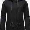 Ragwear Outdoor Jassen Functionele Jas Urbanna Remake Dames Zwart