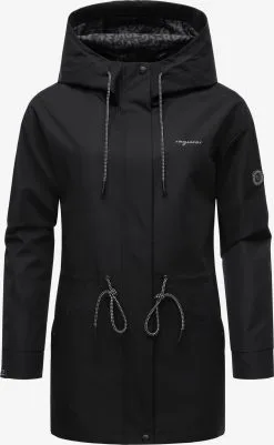 Ragwear Outdoor Jassen Functionele Jas Urbanna Remake Dames Zwart