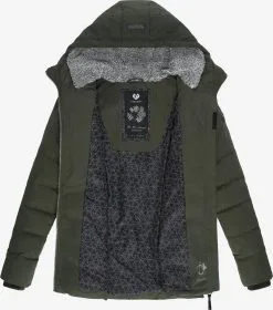 Ragwear Winterjassen Winterjas Quantic Dames Olijfgroen -Goedkope Ragwear winkel a6db18eb77882fee23c69a3bf0495548