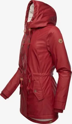 Ragwear Outdoor Jassen Functionele Jas Monadis Rainy Dames Robijnrood -Goedkope Ragwear winkel a787f482180654316136eadeff66daa4