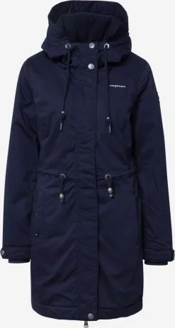 Ragwear Outdoor Jassen Functionele Jas AURORIE CRYSTAL Dames Navy