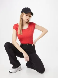 Ragwear T-shirts Shirt SOFFIA Dames Knalrood -Goedkope Ragwear winkel aab56e3c25a6270b5d3a91c34949bd21