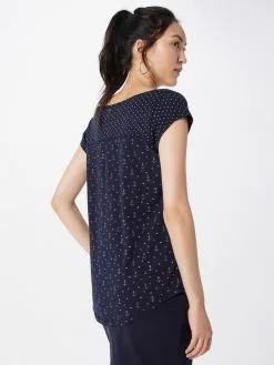 Ragwear T-shirts Shirt ROSANNE Dames Navy / Lichtblauw -Goedkope Ragwear winkel ab76cdb96e59665d8cfe3b0f8f881ed2