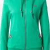 Ragwear Sweatvesten Sweatvest RYLIE Dames Jade Groen