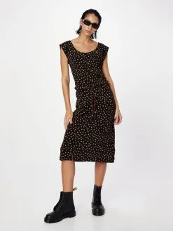 Ragwear Midi Jurken Jurk TAGG Dames Zwart -Goedkope Ragwear winkel abf9a6b0037e4fa032a7ebcb5952754c