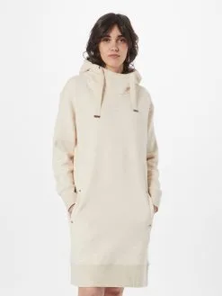 Ragwear Mini Jurken Jurk MILANNA Dames Beige -Goedkope Ragwear winkel ac8cdb282aab373a88a92495a5fa1497