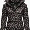 Ragwear Winterjassen Winterjas Relive Remake Dames Zwart