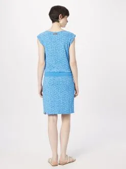 Ragwear Zomerjurken Zomerjurk Dames Lichtblauw -Goedkope Ragwear winkel b2733204814efd6f4e025b0e903ebd24