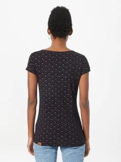 Ragwear T-shirts Shirt Dames Zwart -Goedkope Ragwear winkel b2abe563de1ee58b766ef8113bfc9890