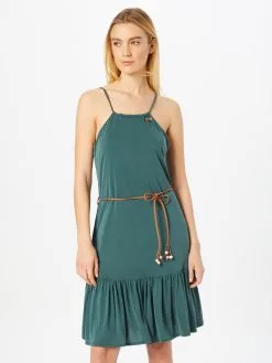 Ragwear Zomerjurken Zomerjurk Thime Dames Donkergroen -Goedkope Ragwear winkel b671ceb0bd20846652fed603e6f9bd14