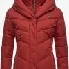 Ragwear Winterjassen Winterjas Natesa Dames Rood