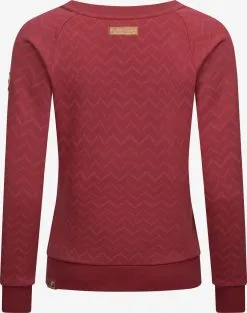 Ragwear Sweatshirts Sweatshirt Daria Dames Wijnrood -Goedkope Ragwear winkel b85ab391738045d44cae0ffca206b201