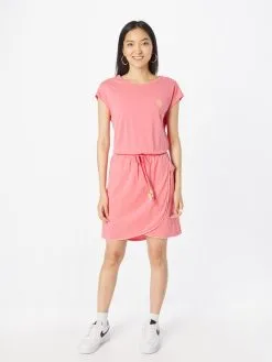 Ragwear Jerseyjurken Jurk MAIYLA Dames Koraal -Goedkope Ragwear winkel b8efc4aa92e1eb97a6df9143aa90bdf9