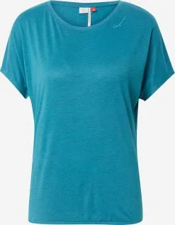 Ragwear T-shirts Shirt PECORI Dames Blauw