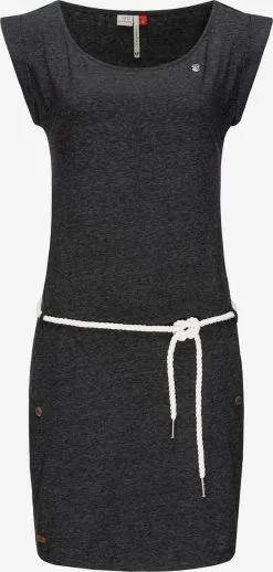 Ragwear Zomerjurken Zomerjurk Dames Zwart Gemêleerd