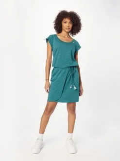 Ragwear Zomerjurken Zomerjurk Dames Jade Groen -Goedkope Ragwear winkel bc60247e4c588f661646a188424bff20