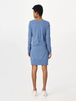 Ragwear Jerseyjurken Jurk ALEXA Dames Blauw -Goedkope Ragwear winkel bcd2cdcc18133952861b0a4502896893