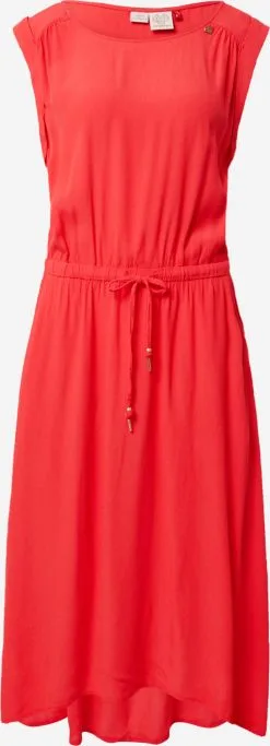 Voorkant 30 Ragwear Maxi Jurken Jurk SIROCCO Dames Rood