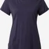 Ragwear T-shirts Shirt Dames Lichtblauw / Donkerblauw