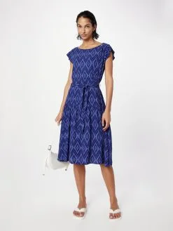 Ragwear Mini Jurken Jurk IKKAT Dames Nachtblauw -Goedkope Ragwear winkel c05abf0c65981b28fd5e27095e2ddb68