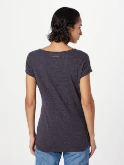 Ragwear T-shirts Shirt MINTT Dames Zwart Gemêleerd -Goedkope Ragwear winkel c106c582d850f6aaa1c8ebde48015ca6