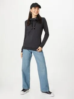 Ragwear Hoodies Sweatshirt FLORA Dames Donkergrijs -Goedkope Ragwear winkel c1e6a8035a043b9a7a0b1e40d19bcdfd