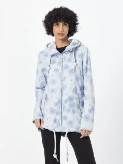 Ragwear Outdoor Jassen Functionele Jas Zuzka Dames Enziaan / Pastelblauw -Goedkope Ragwear winkel c26543ad3ea14bceaa4c8f9c5de68ba7